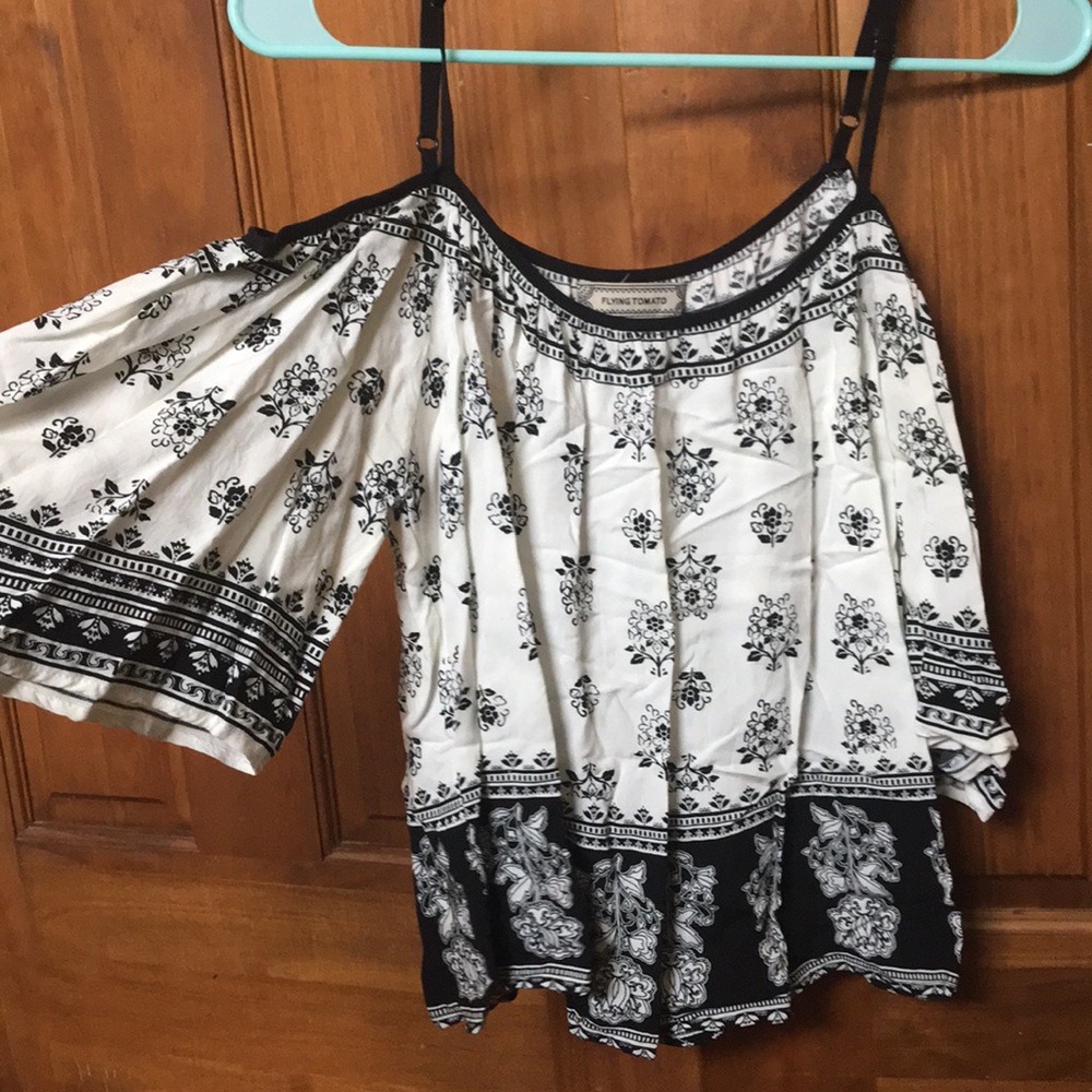 off the shoulder top